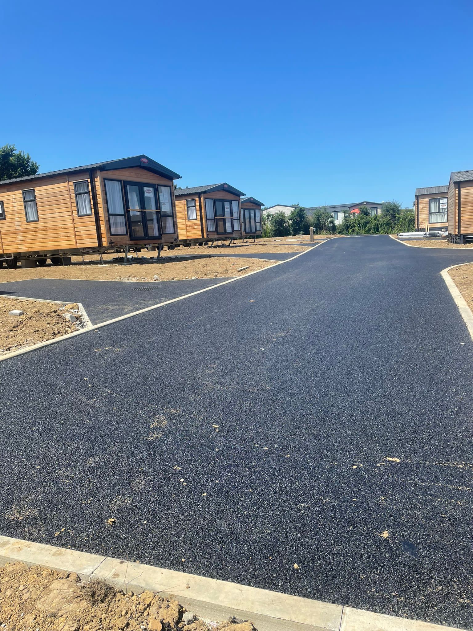 Caravan park commercial surfacing
