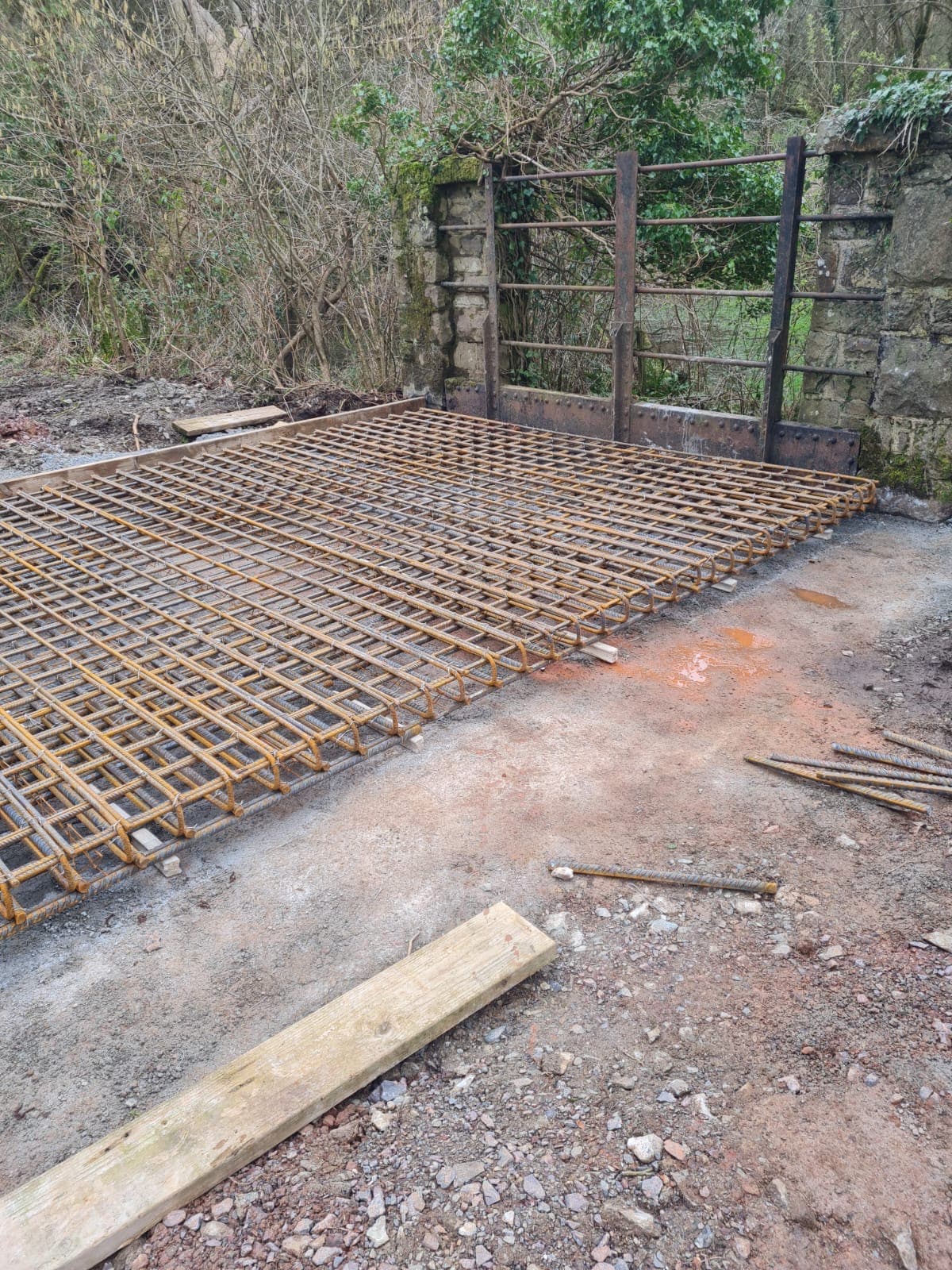Reinforcement steel work