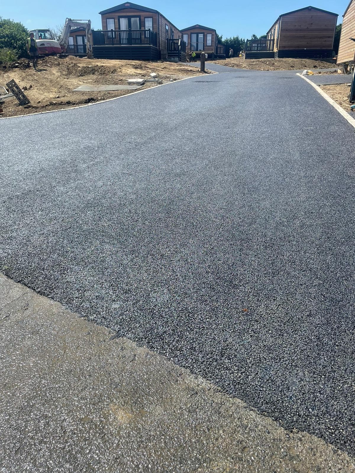 Professional line marking services in Devon