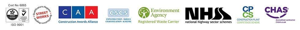 Kennford Tarmacadam certifications and awards