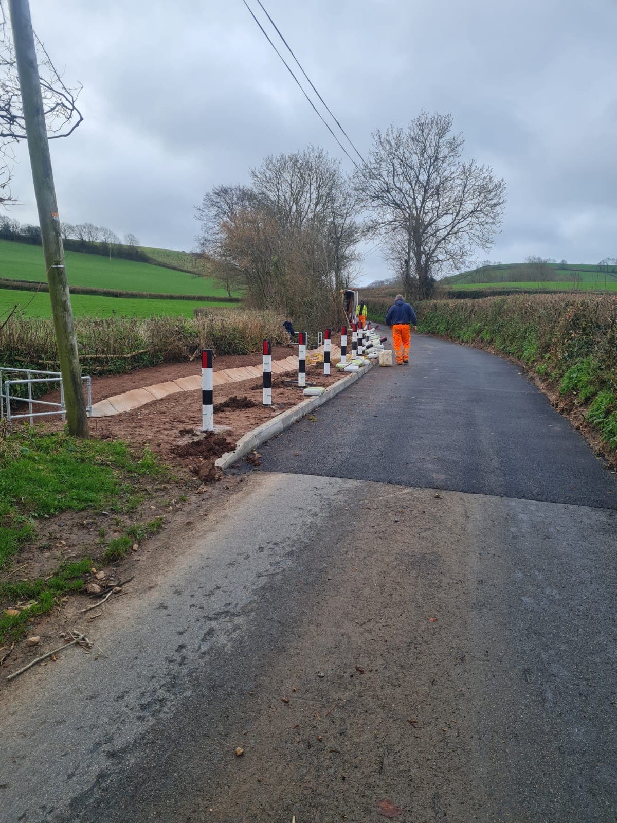Road drainage and construction