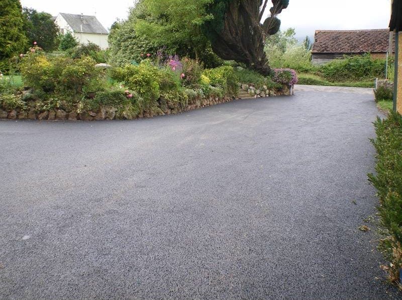 Dawlish tarmac driveway project