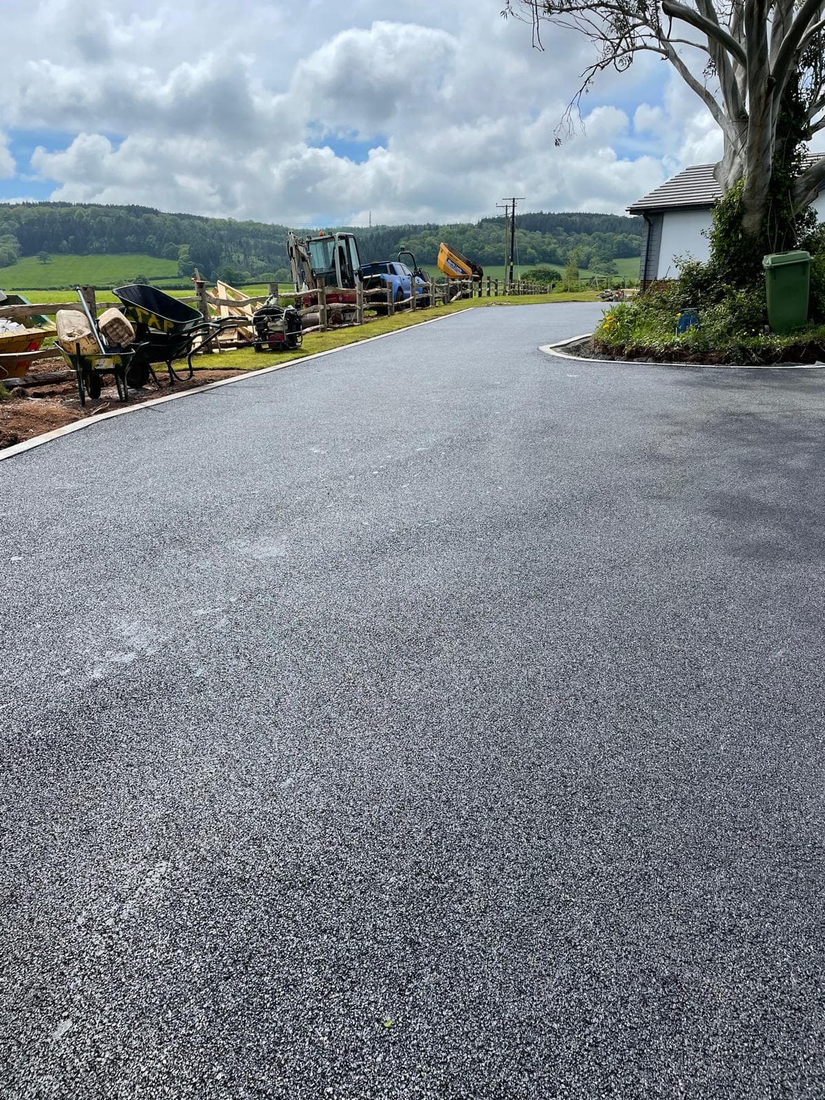 Residential driveway