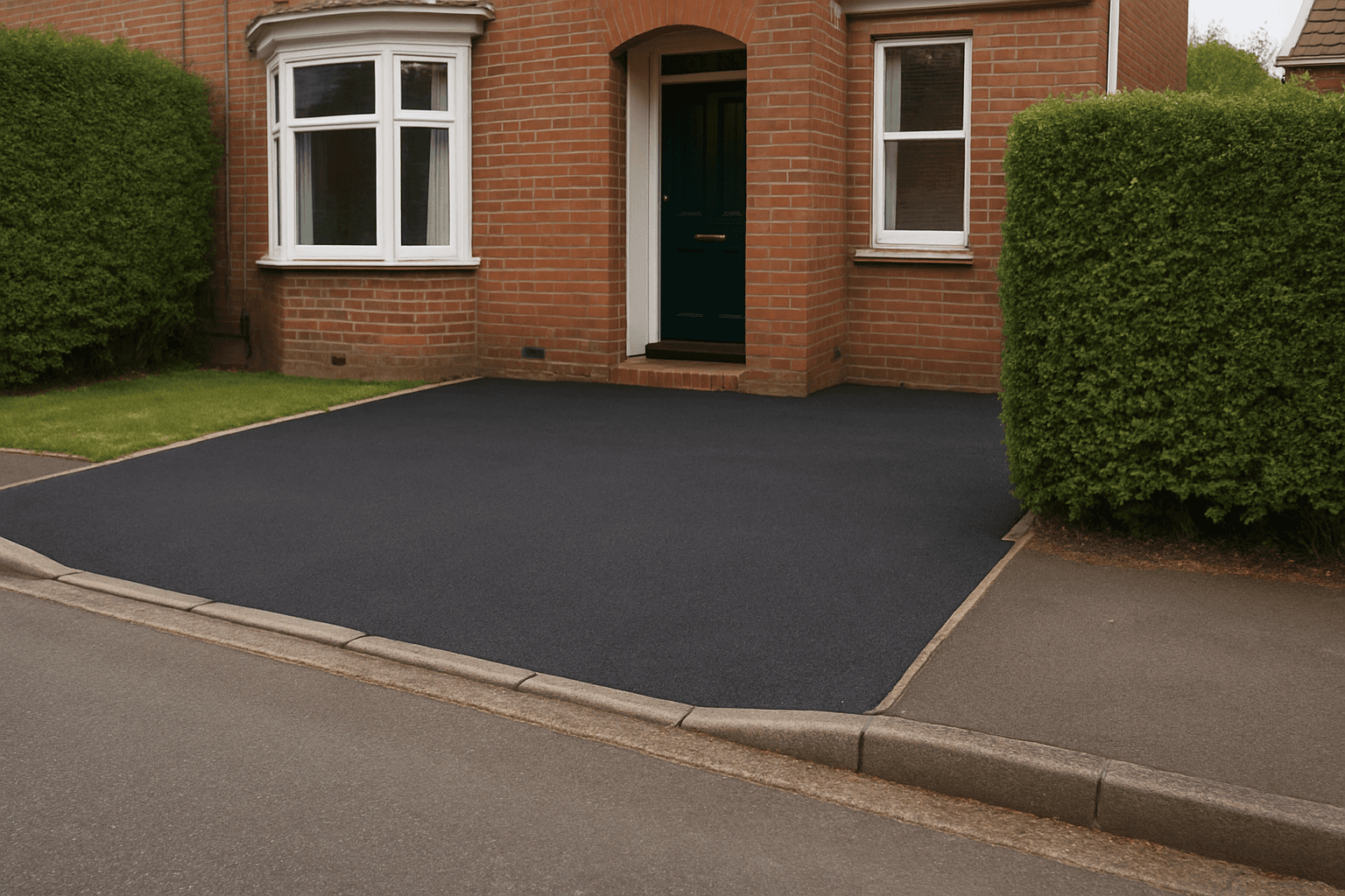 Professional drop kerb installation in Devon